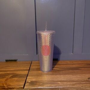 Starbucks Diamond Studded Venti Tumbler with Straw. Summer 2023 Collection.